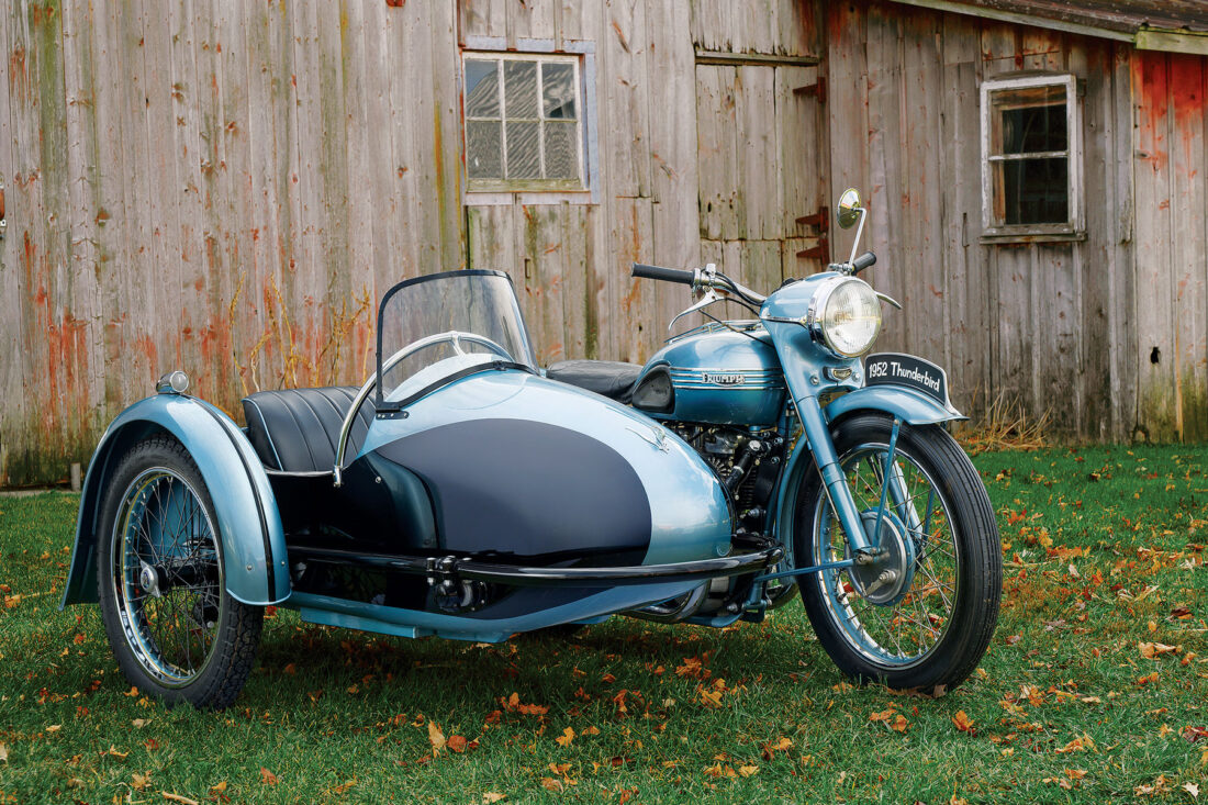 1952 Triumph 6T and Swallow Jet 80 - Motorcycle Classics